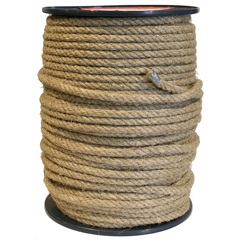 lano prírodné  5mm /100m/  L  S00520  184kg - Šnúry, laná, reťaze, kladky a karabinky | MasMasaryk