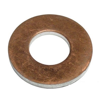 podložka mosadzná plochá   M  4 DIN 125