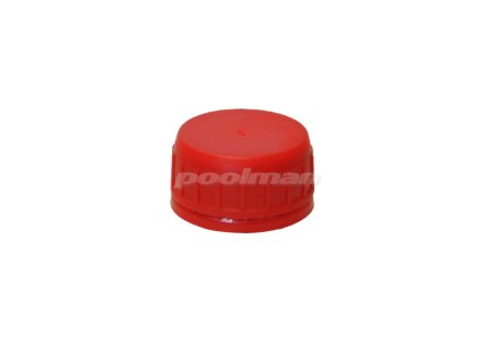 uzáver plast na nádoby U-K63 červ. vn.priemer 60,3mm