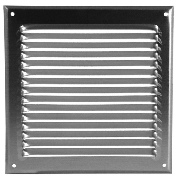 mriežka vetracia NVM 150x150K  krytka nerez 710