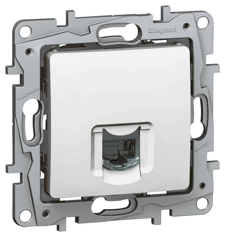 Niloé zásuvka - 1 biela UTP RJ45 664573