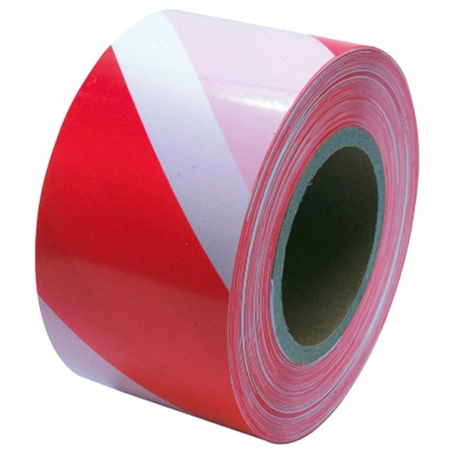 páska výstražná červeno/biela 250m 38948 - Výstražné a protišmykové pásky | MasMasaryk