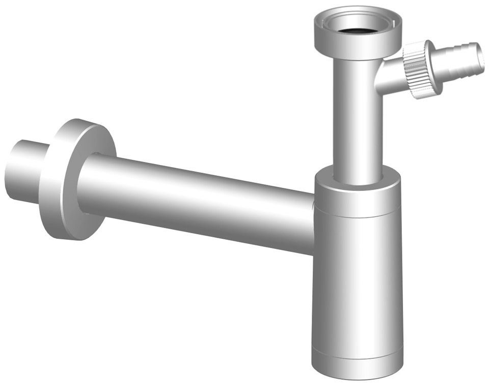 polsifón umyvadlový 968/I s odbočkou  621307