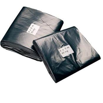 plachta  fólia 4x6m čierna pevná 