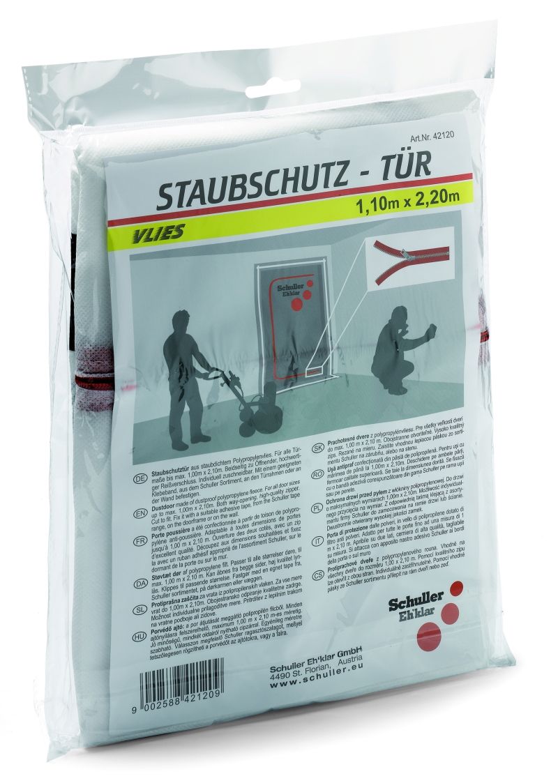 plachta protiprachové dvere 1,10m x 2,20m 42120-9