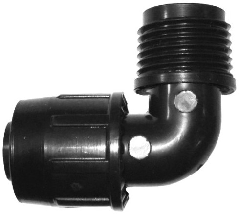 Hadica kvapková  quick koleno 16x1/2" ZV 