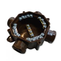 rozvodka A.0035BR hnedá IP67 ACIDUR 