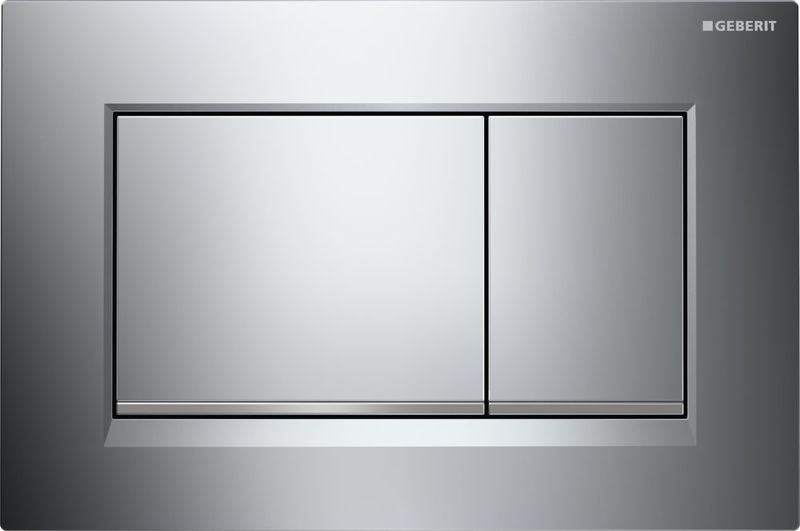 WC Geberit tlačítko SIGMA20 SQUARE 115.883.KH.1 CR/M/CR