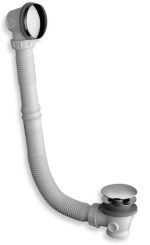 sifón vaňový  KLIK-KLAK U2A290051 kov, bez prípojky SILFRA
