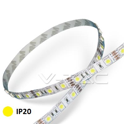 LED STRIP V-TAC IP20 5m WW  60/m  12W  /LP212122/