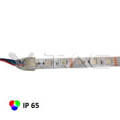 LED STRIP V-TAC IP65 5m RGB 60/m 14,4W  /LP 2155/
