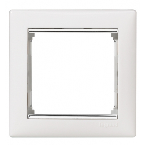 Valena biela rámček-1 strieb. pásik 770491