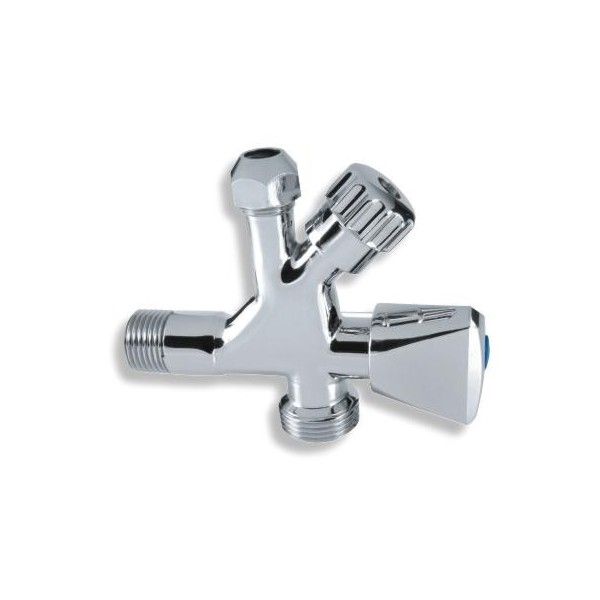 rohový ventil +pračkový 1/2"x3/8"x3/4" 