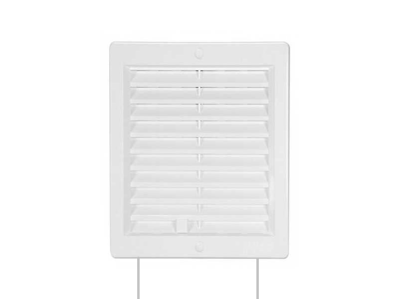 mriežka vetracia VM 150x150U biela uzatváracia      213