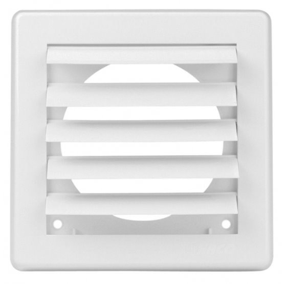 mriežka vetracia VM 200x200 G/150grav.Biela 237