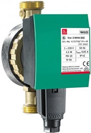 čerpadlo obehové WILO STAR - Z NOVA  (Z15) (cirkulačné)