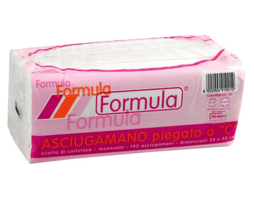 papierové utierky 923A192-20 jednovrstvé 23x33 "C" (20x192, 3840ks)